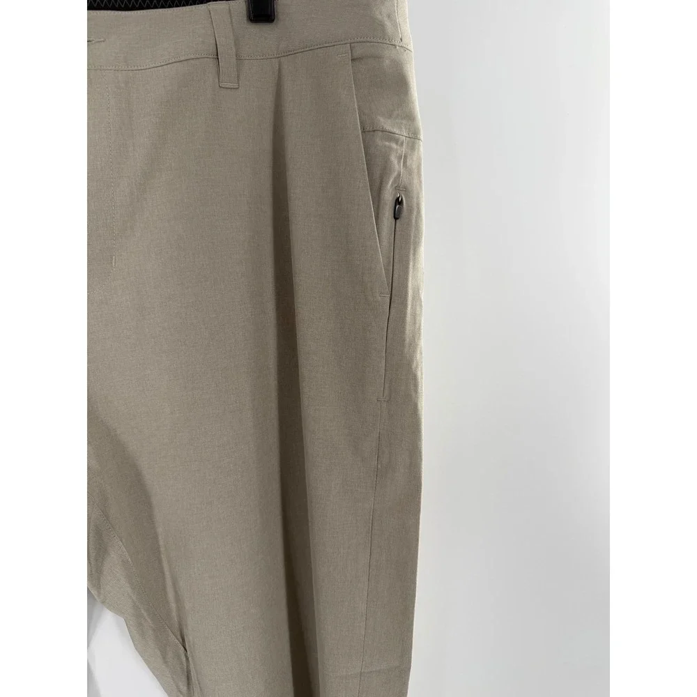 Vuori Meta Pant Khaki Tan Mens Size 38 Performance‎ Chino Trousers V431
